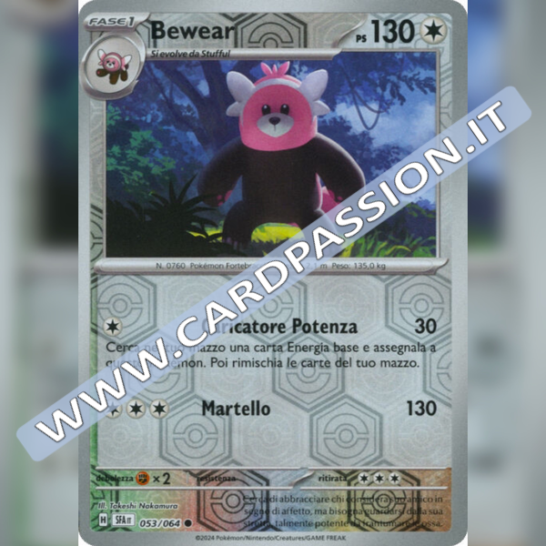 053/064 Bewear Reverse | Segreto Fiabesco