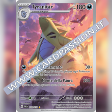 222/193 Tyranitar Illustrazione Rara | Evoluzioni a Paldea
