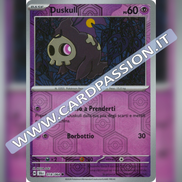 018/064 Duskull Reverse | Segreto Fiabesco