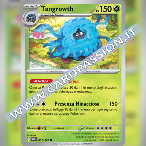 002/167 Tangrowth | Crepuscolo Mascherato