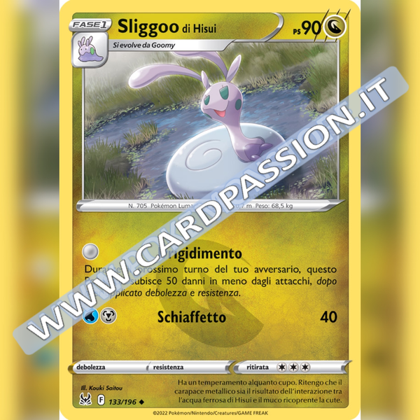 133/196 Sliggoo di Hisui | Origine Perduta - Card Passion