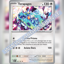 161/191 Terapagos Holo | Scintille Folgoranti