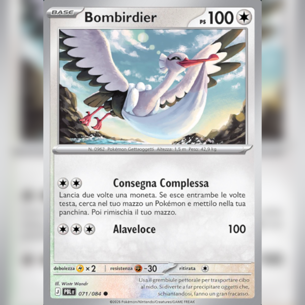 071/084 Bombirdier | Buio Pesto