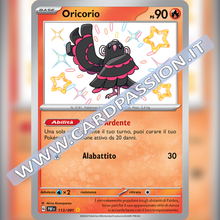 113/091 Oricorio Shiny | Destino di Paldea