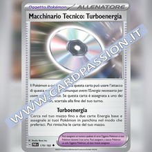 179/182 Macchinario Tecnico Turboenergia | Paradosso Temporale