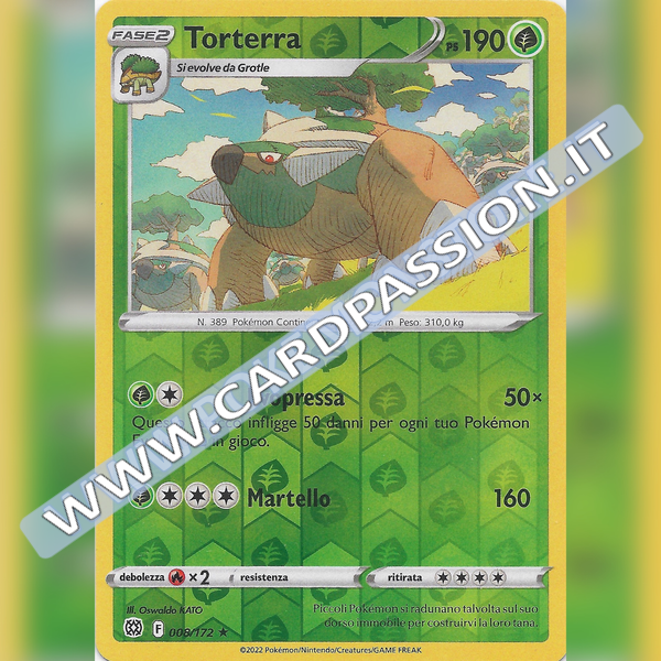 008/172 Torterra Reverse | Astri Lucenti - Card Passion