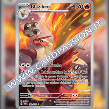 192/182 Blaziken Illustrazione Rara | Rivali Predestinati