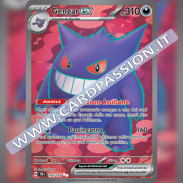 193/162 Gengar ex (Full Art) | Cronoforze