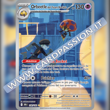 198/182 Orbeetle del Team Rocket Illustrazione Rara | Rivali Predestinati