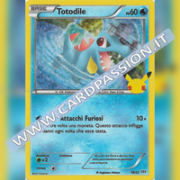 18/25 Totodile Holo | McDonald's 25esimo Anniversario - Card Passion