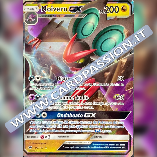 99/147 Noivern GX | Ombre Infuocate - Card Passion