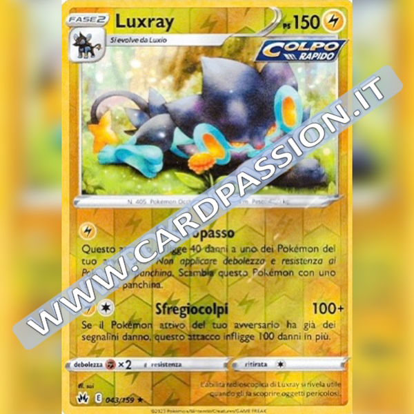 043/159 Luxray Reverse | Zenit Regale