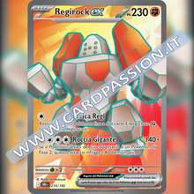 214/182 Regirock-ex (Full Art) | Rivali Predestinati