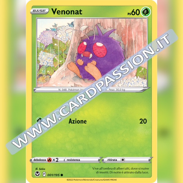 001/195 Venonat | Tempesta Argentata