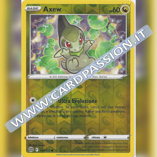 110/172 Axew Reverse | Astri Lucenti - Card Passion