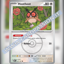 077/131 Hoothoot Poke Ball Reverse | Evoluzioni Prismatiche