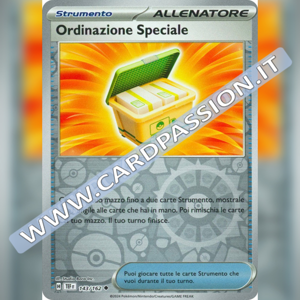 143/162 Ordinazione Speciale Reverse | Cronoforze