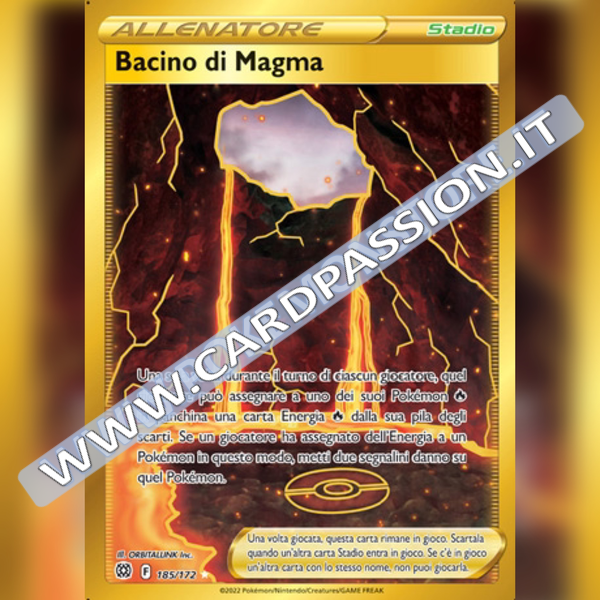 185/172 Bacino di Magma Gold | Astri Lucenti - Card Passion