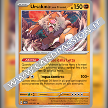 054/131 Ursaluna Luna Cremisi Master Ball Reverse | Evoluzioni Prismatiche