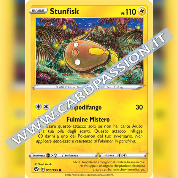 055/195 Stunfisk | Tempesta Argentata