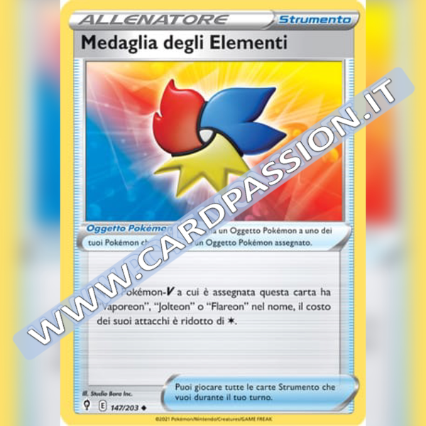147/203 Medaglia degli Elementi | Evoluzioni Eteree