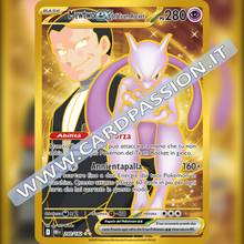 240/182 Mewtwo-ex del Team Rocket Gold | Rivali Predestinati
