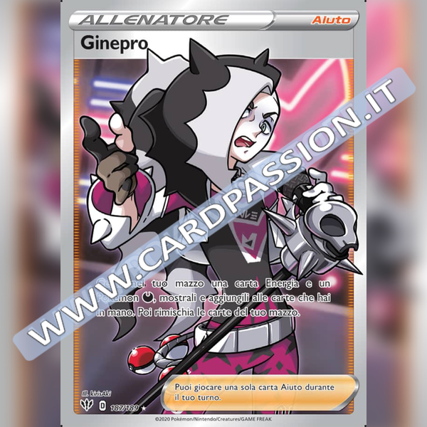 187/189 Ginepro (Full Art) | Fiamme Oscure - Card Passion