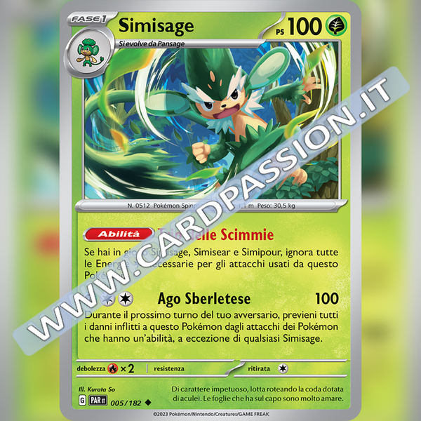 005/182 Simisage | Paradosso Temporale