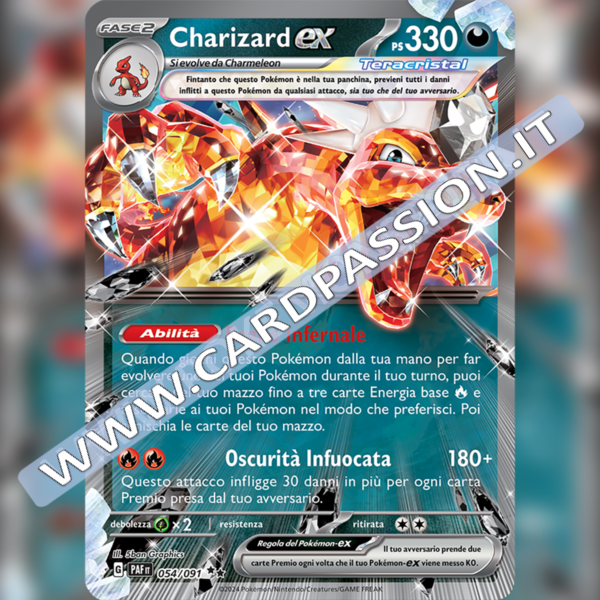 054/091 Charizard ex | Destino di Paldea