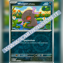 126/197 Wooper di Paldea Reverse | Ossidiana Infuocata