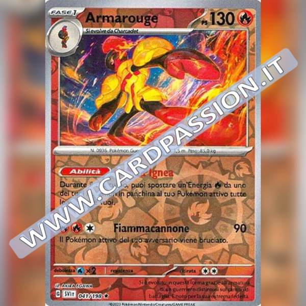 041/198 Armarouge Reverse | Scarlatto e Violetto