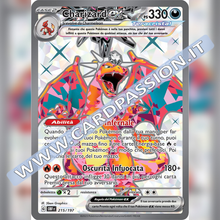 215/197 Charizard ex Teracristal (Full Art) | Ossidiana Infuocata