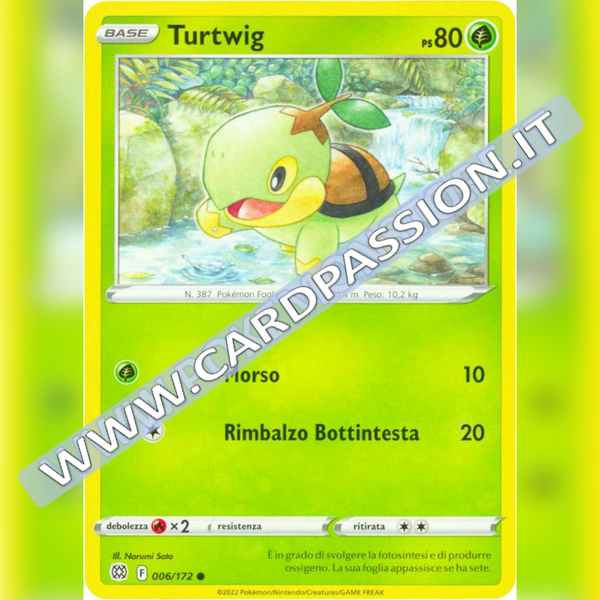 006/172 Turtwig | Astri Lucenti - Card Passion