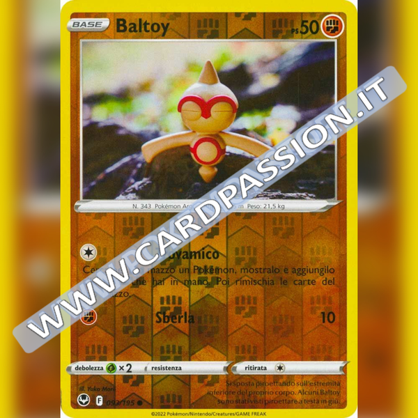 093/195 Baltoy Reverse | Tempesta Argentata