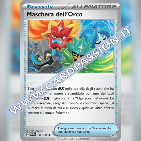 159/167 Maschera dell'Orco | Crepuscolo Mascherato