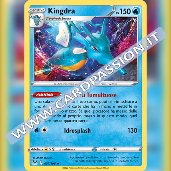 037/196 Kingdra Holo | Origine Perduta - Card Passion