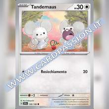 159/198 Tandemaus | Scarlatto e Violetto