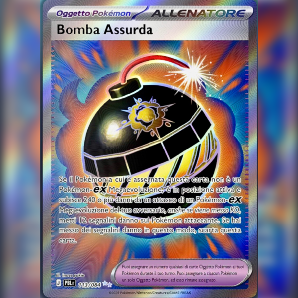 113/084 Bomba Assurda (FA) | Buio Pesto