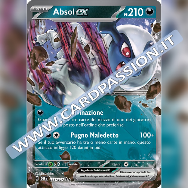 135/197 Absol ex | Ossidiana Infuocata