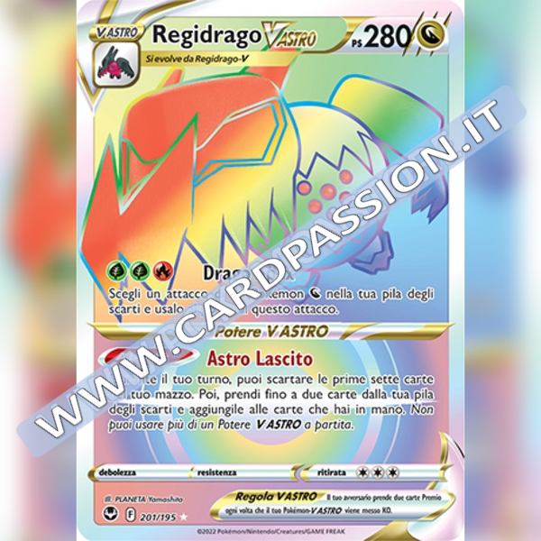 201/195 Regidrago VAstro Hyper | Tempesta Argentata