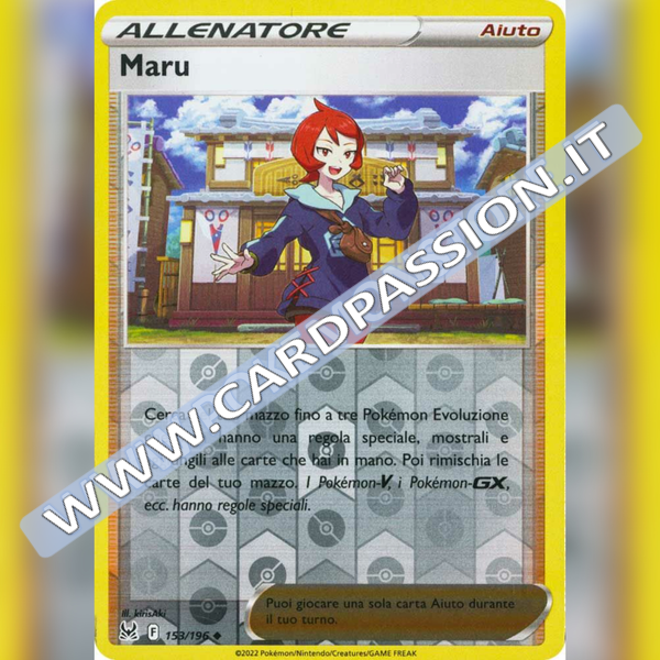 153/196 Maru Reverse | Origine Perduta - Card Passion