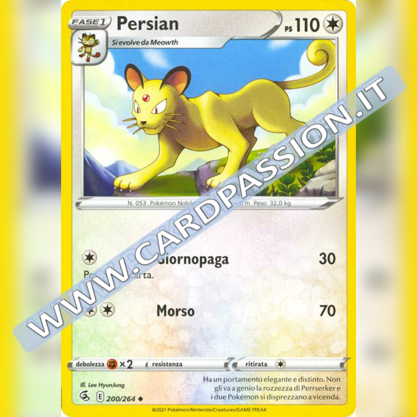 200/264 Persian | Colpo Fusione - Card Passion