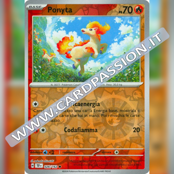 026/162 Ponyta Reverse | Cronoforze