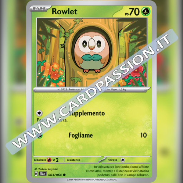 003/064 Rowlet | Segreto Fiabesco