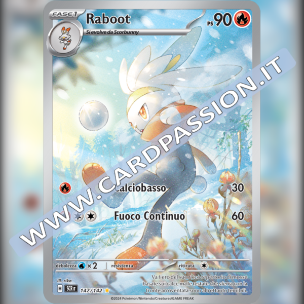 147/142 Raboot Illustrazione Rara | Corona Astrale