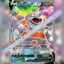 181/189 Rhyperior V (Full Art) | Fiamme Oscure - Card Passion