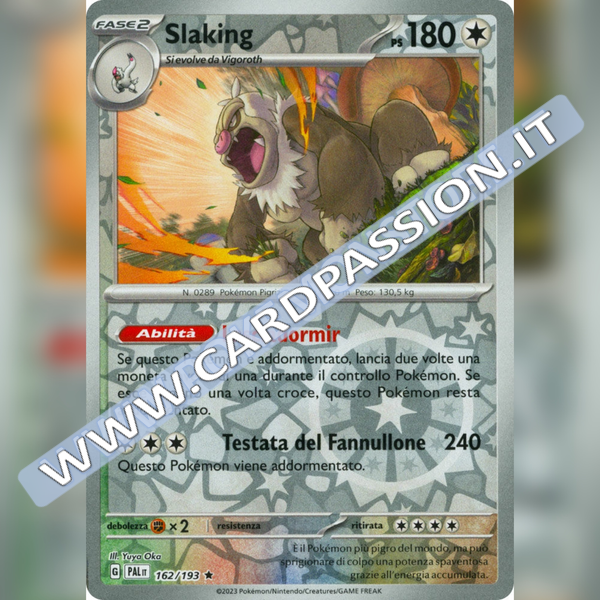 162/193 Slaking Reverse | Evoluzioni a Paldea