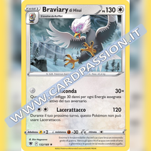 132/189 Braviary di Hisui Rara | Lucentezza Siderale - Card Passion