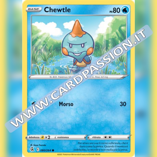 080/264 Chewtle | Colpo Fusione - Card Passion