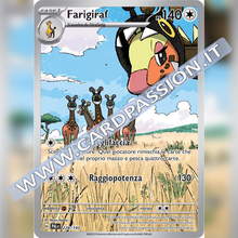 228/193 Farigiraf Illustrazione Rara | Evoluzioni a Paldea